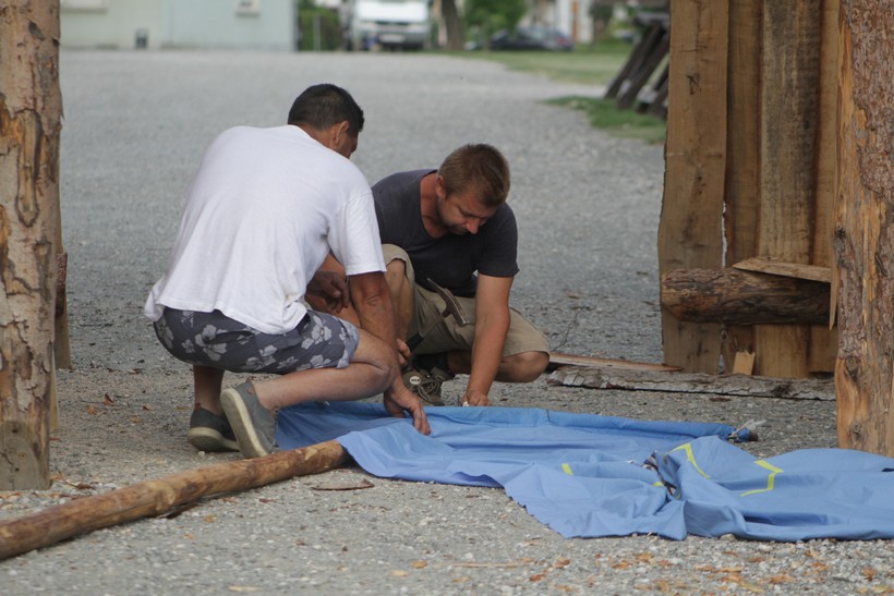 FOTO Posljednje Pripreme Za Renesansni Festival U Koprivnici