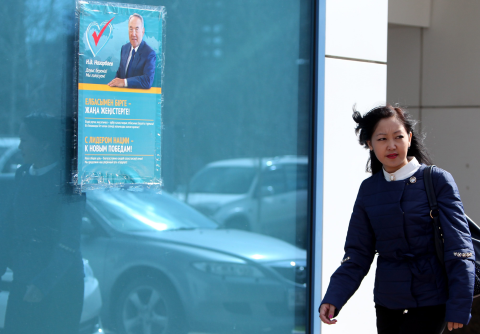 Kazahstanci na biralištima