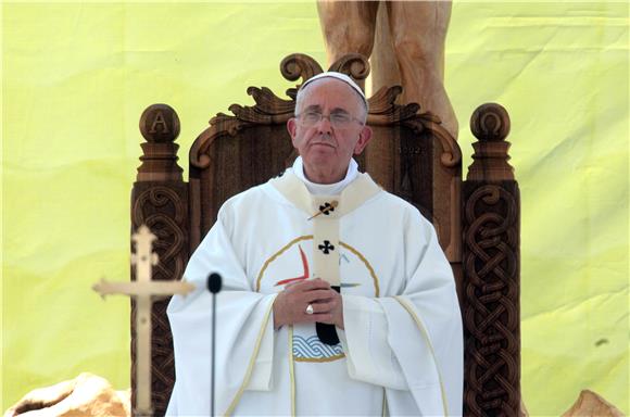 Papa Franjo slavio misu s makedonskom katoličkom zajednicom