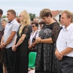 Saša Šargač Mlada Misa U Gračini, Iz Ljeva Na Desno, Otac Zvonko, Majka Ivanka, Sestra Sanja, šogor, Baka Foto Marcel Kovačić 0116