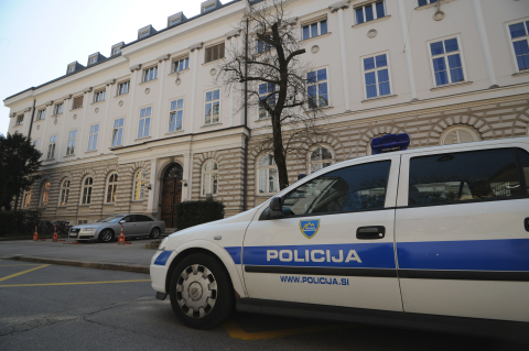 I slovenska policija na meti provalnika
