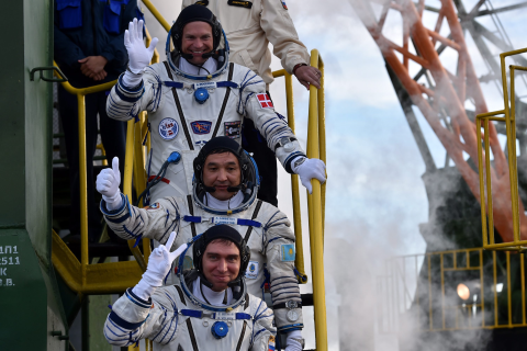 Tročlana posada stigla na ISS