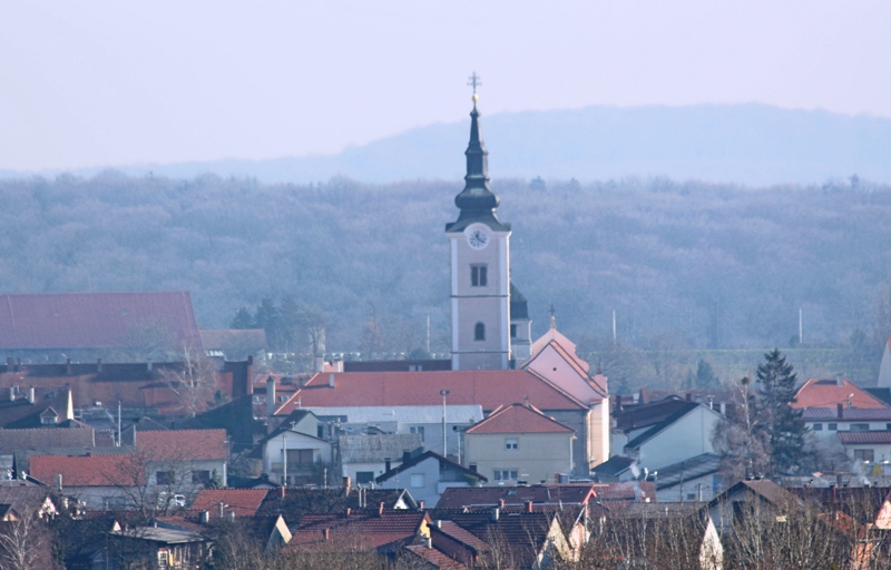 križevci panorama sv. ana