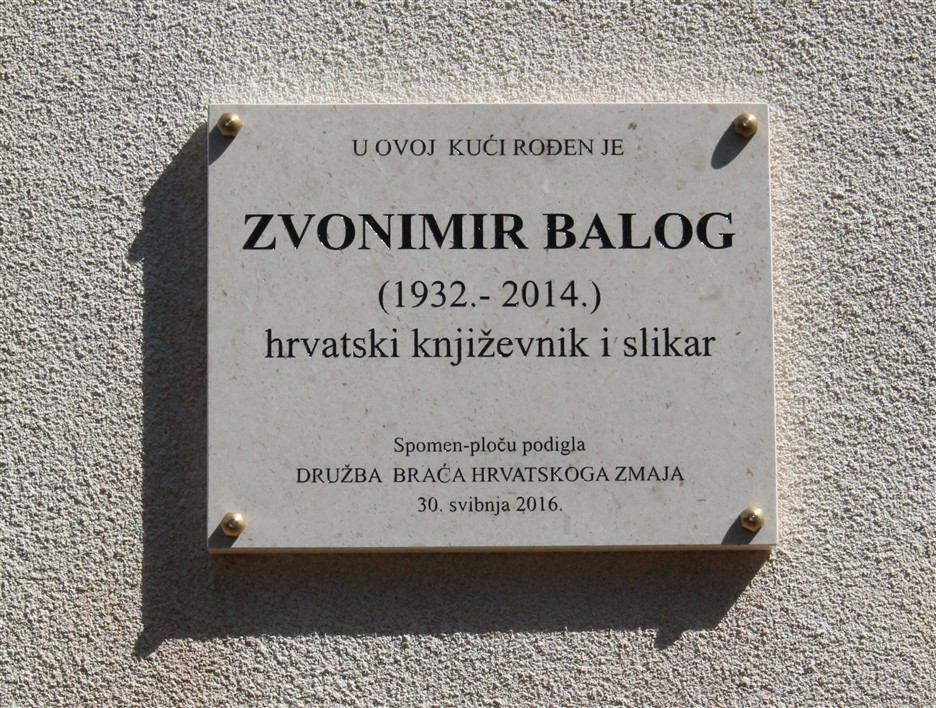 otkrivanje spomen ploce zvonimiru balogu