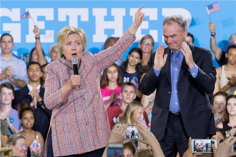 Hillary Clinton izabrala Tima Kainea za potpredsjedničkog kandidata