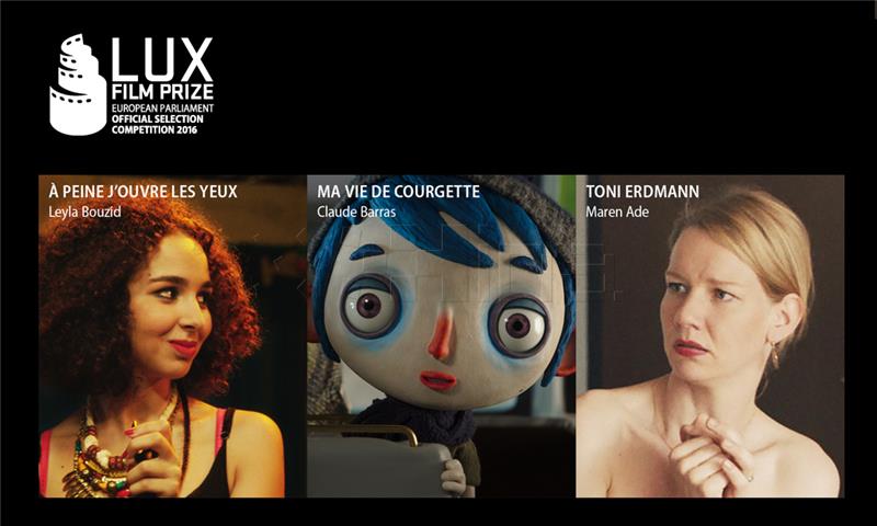 Proglašeni finalisti za Lux Prize 2016 – filmsku nagradu Europskog parlamenta