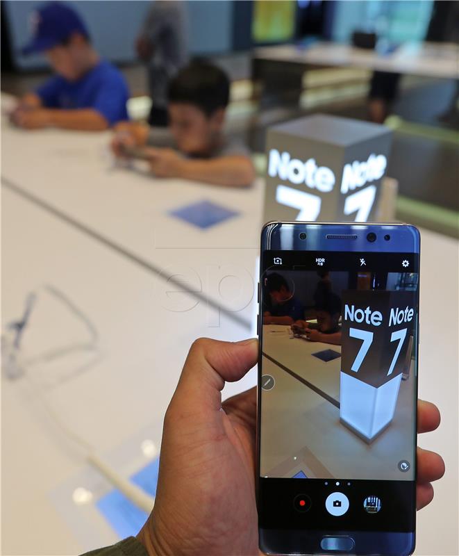 SAD objavio službeno povlačenje milijun pametnih telefona Samsung Galaxy Note 7