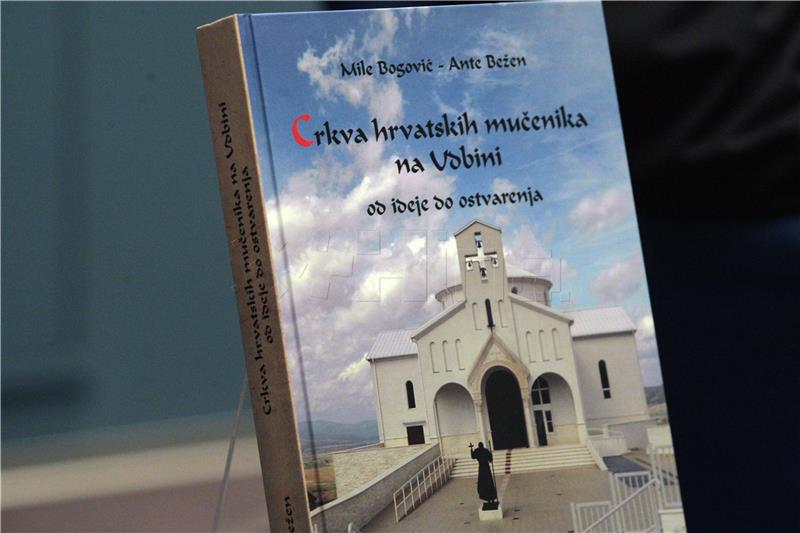 Predstavljena knjiga _Crkva hrvatskih mučenika na Udbini – od ideje do ostvarenja_