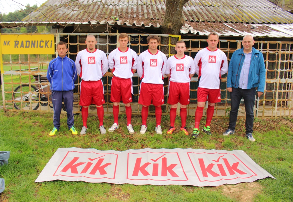 KiK Textilien donirao nove dresove NK Radnički iz Križevaca