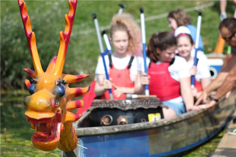 Festival zmajevih čamaca na Jarunskom jezeru