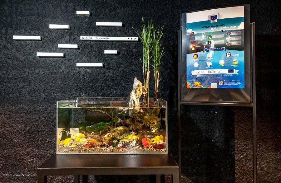 Aquatika u kampanji „Svjetski akvariji protiv otpada u moru“