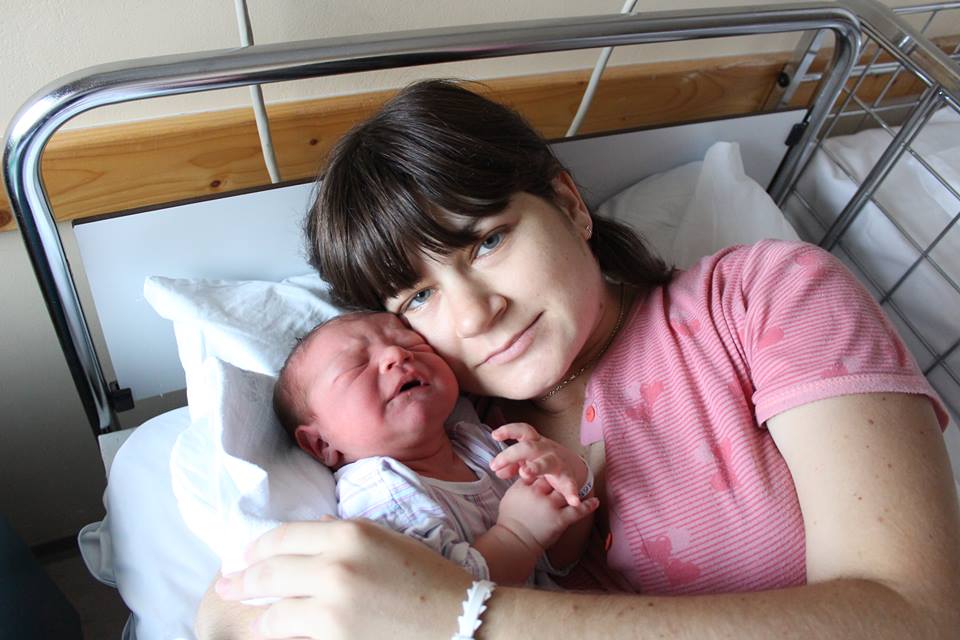 Monika Kolar i sin Jakov/ foto: Glas Podravine i Prigorja