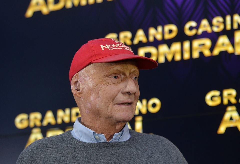 Niki Lauda na otvorenju novog casina u Zagrebu