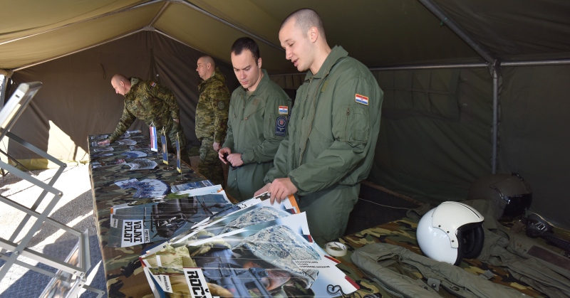 Otvorena izloža vojne opreme, oružja i vozila povodom obljetnice VRO Maslenica