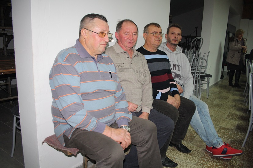 Josip Košak, Zlatko Sesvečanec, IvanGašparić i Goran Baček