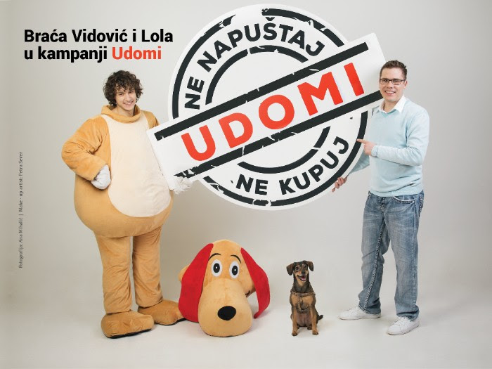 VIDEO Braća Vidović u kampanji za napuštene životinje “Udomi”!