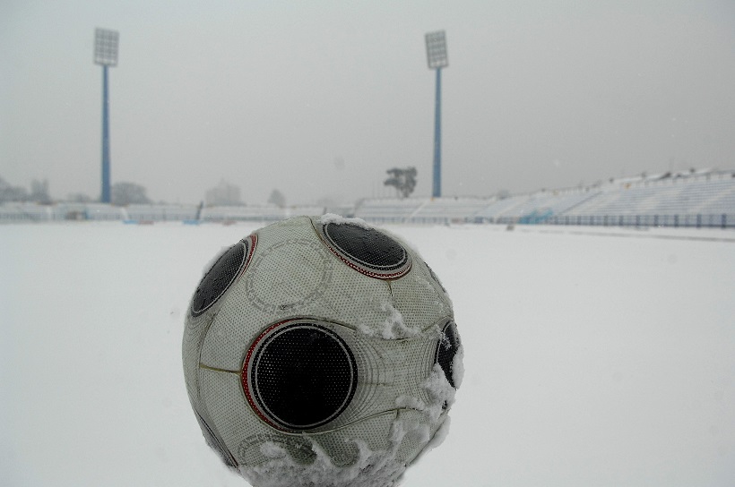 NOGOMET Na utakmici između Vrbovca i Tomislav Radnika osim snijega padali su i golovi