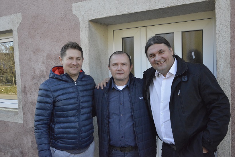 Darko Arki, Dražen Harča i Mladen Kešer