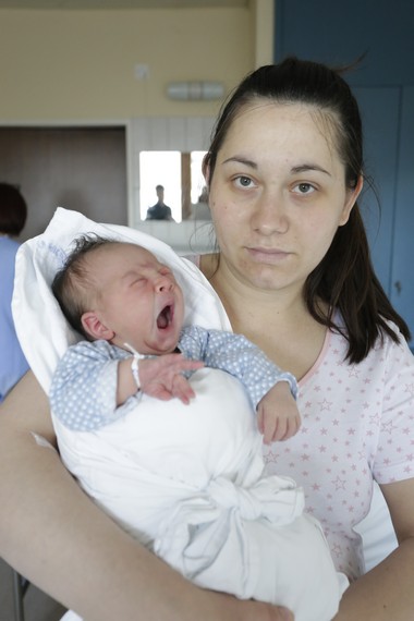 Milena Vujić i sin Petar