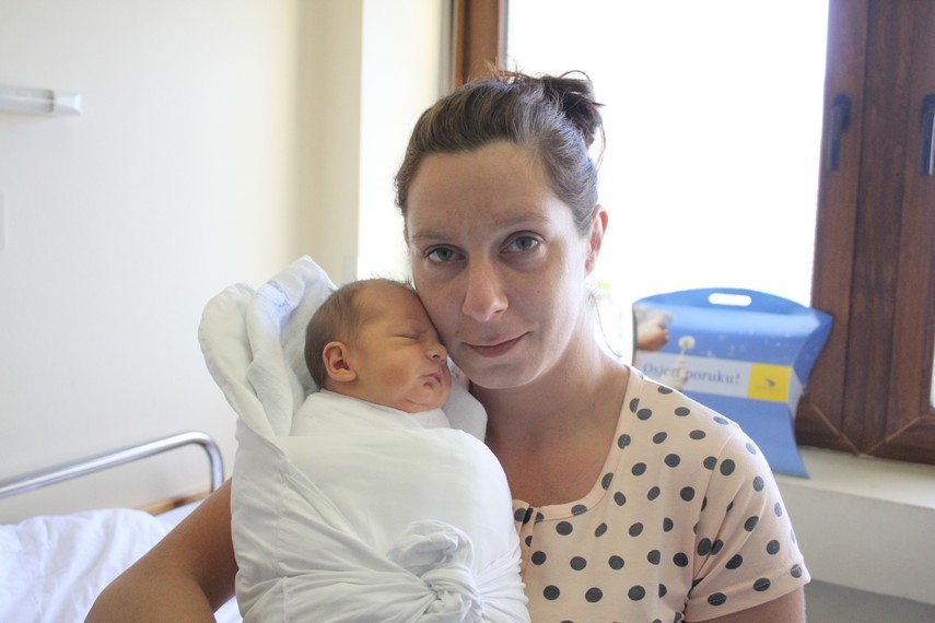 Sonja Vrlec i sin Luka