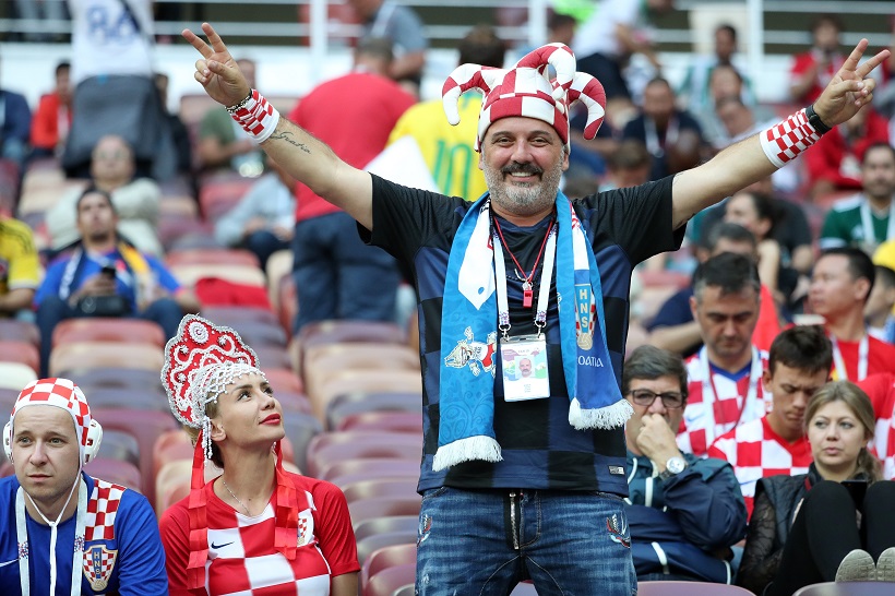 Tony Cetinski sa suprugom Dubravkom na tribinama stadiona Lužnjiki