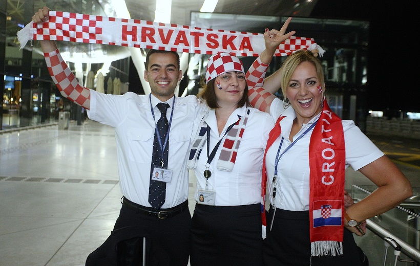 Osoblje Croatia Airlinesa spremno je za današnje finale