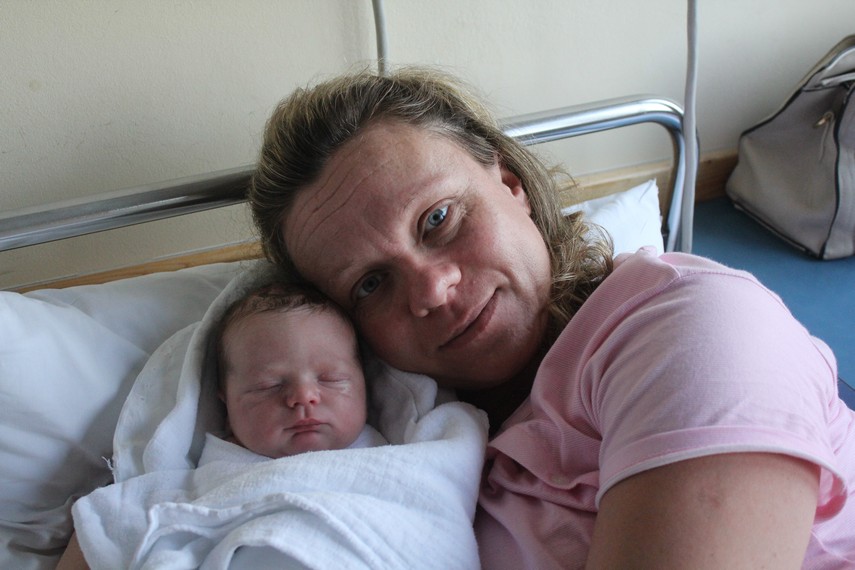 Antonija Tušek i sin Leon