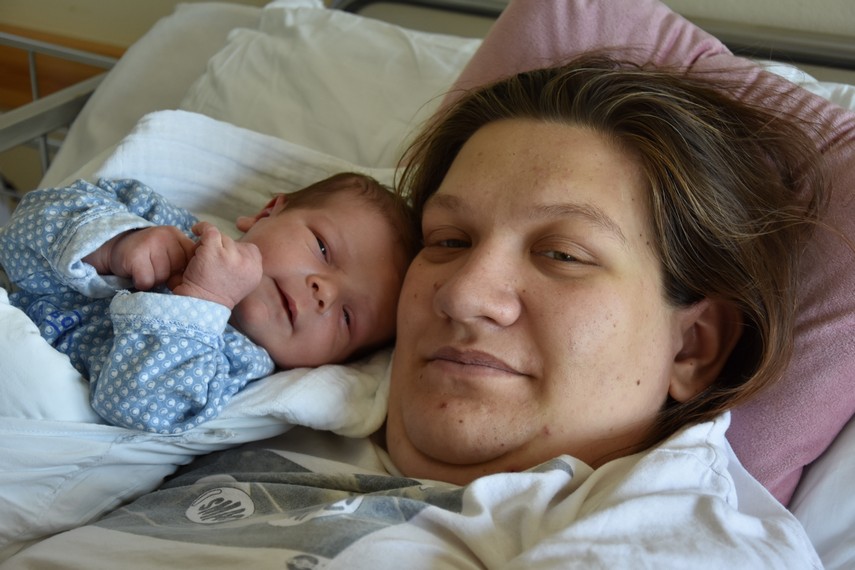 Katarina Blažinić i sin Josip