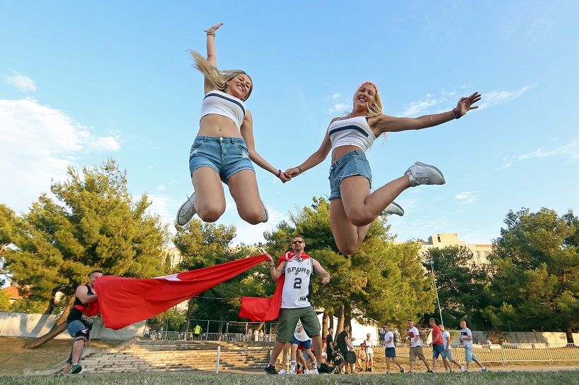 06.07.2018., Split - Prva vecer Ultra Europe festivala. Atmosfera na festivalu Photo: Borna Filic/PIXSELL