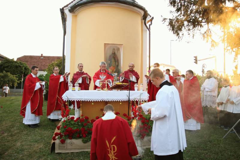 Blagoslov obnovljene kapele Sv. Donata u Ivancu