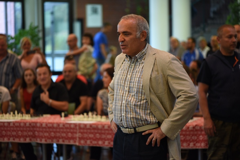 Kasparov u Zagrebu nastupa na Blitz turniru