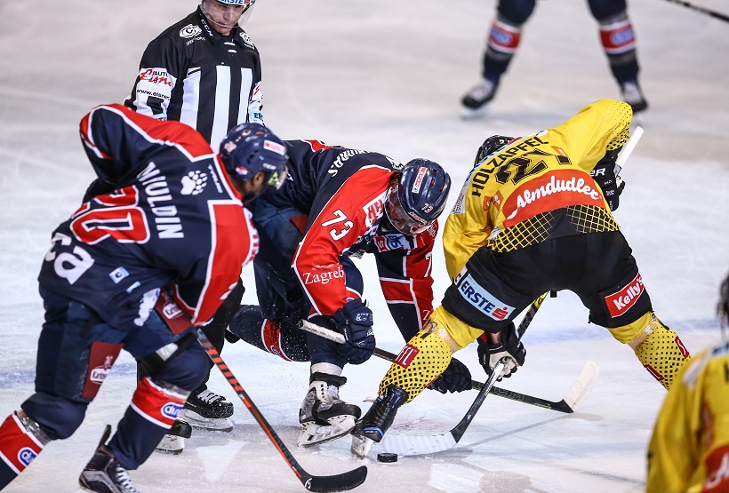 Sisak:  EBEL liga, 04. kolo, KHL Medveščak - UPC Vienna Capitals