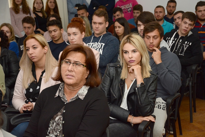 Bjelovar:  Uvodno predavanje na Veleučilištu za novi naraštaj studenata