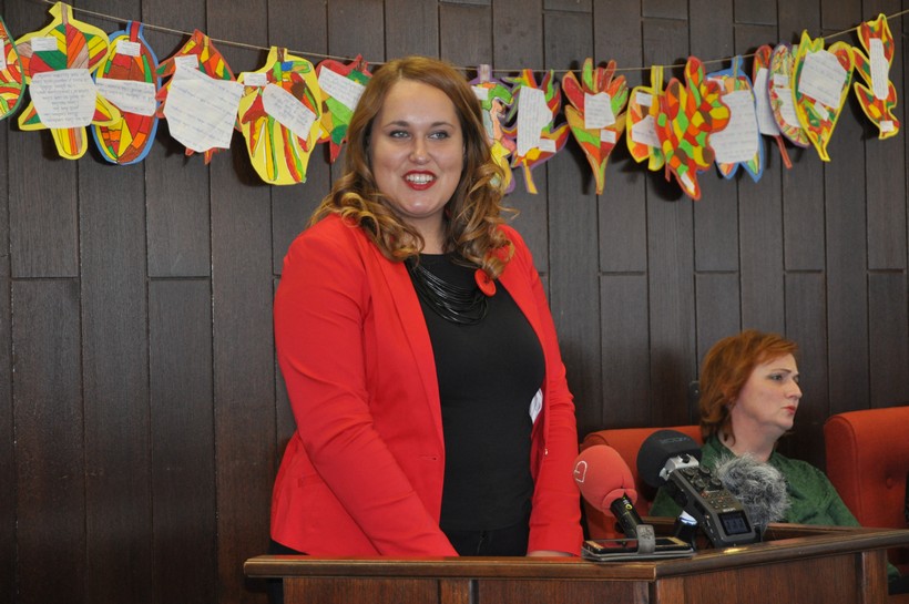 Ines Vađunec, prof. hrvatskog jezika i književnosti i prof. povijesti iz OŠ Braća Radić