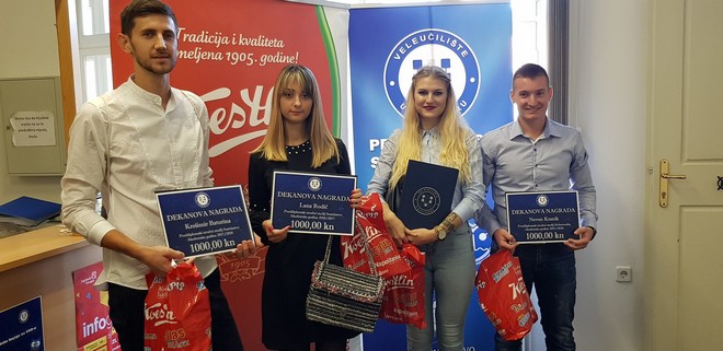 [FOTO] Dan Veleučilišta u Bjelovaru // Novčane nagrade i oslobađanje plaćanja 50 posto školarine dobilo četvero studenata