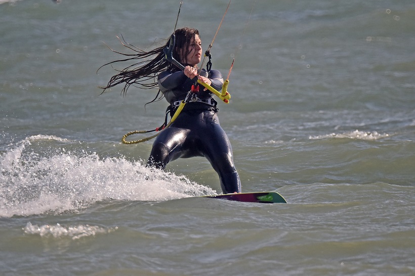Medulin: Surferi dobro znaju kako iskoristiti jak vjetar