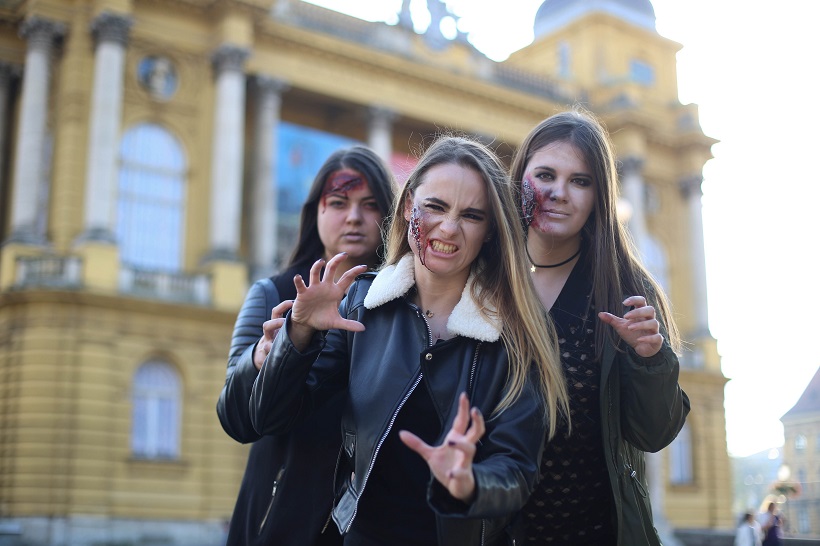 VIDEO U Zagrebu održan 1. Zombie walk