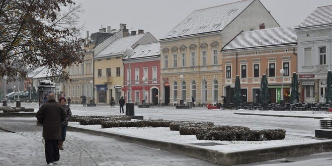 FOTO Koprivnica u bijelom // Snijeg grad pretvorio u snježnu slikovnicu