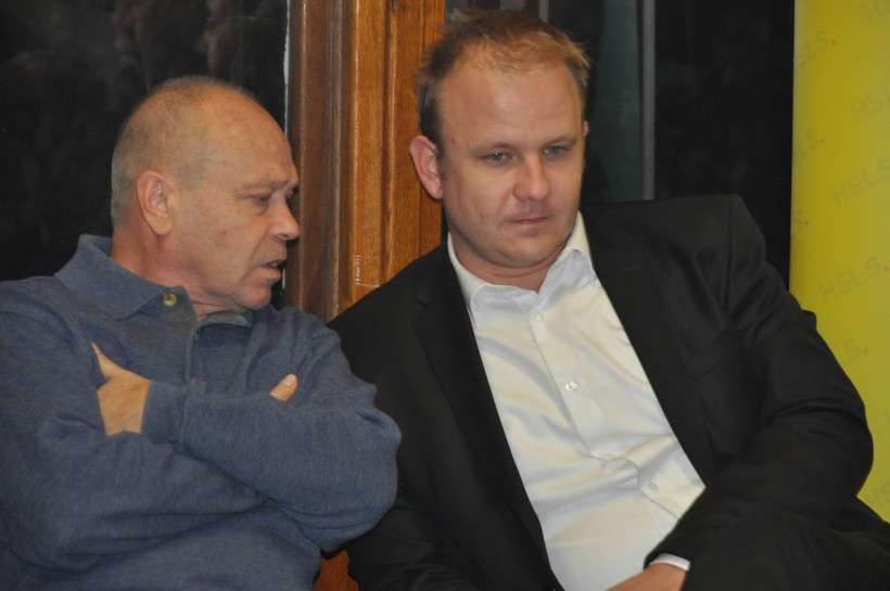 Ivan Pal (HSS) i Mišel Jakšić (SDP)