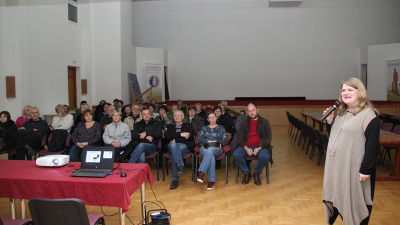 Tanja Baran u Karlovcu predstavila Udrugu za promicanje znamenitih Križevčana „Dr. Stjepan Kranjčić“