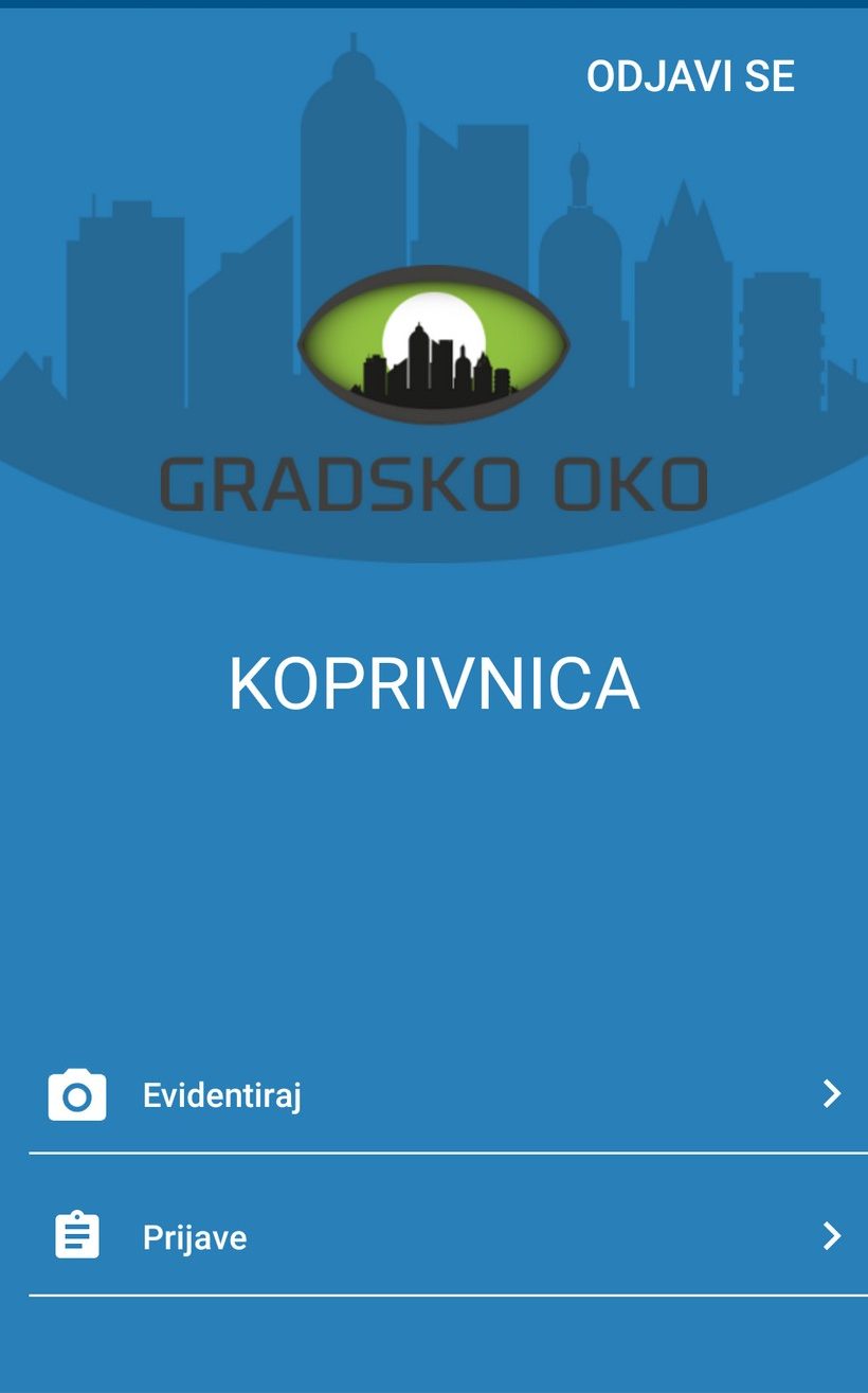 gradsko oko app