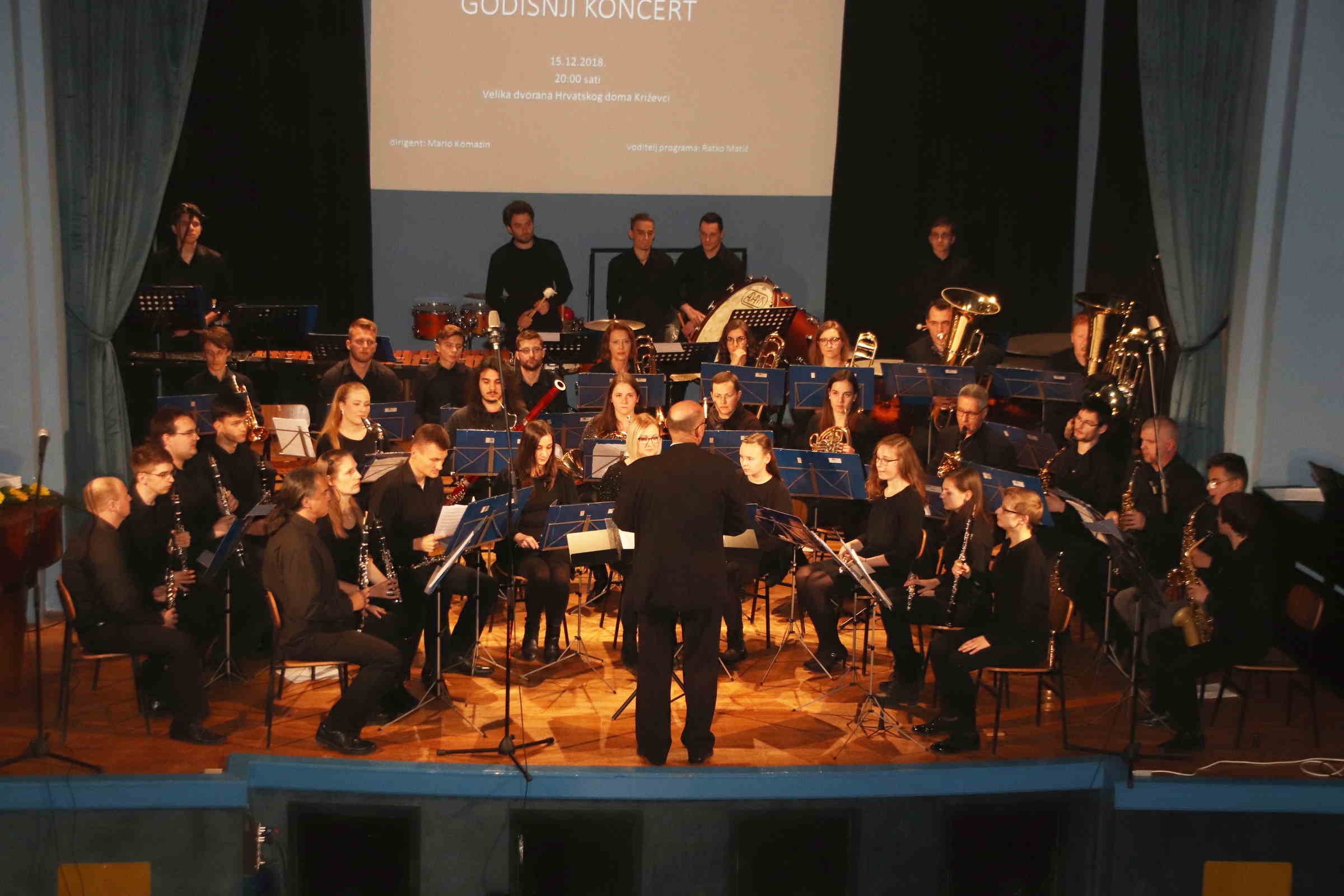 [FOTO/VIDEO] Održan godišnji koncert Gradskog puhačkog orkestra Križevci