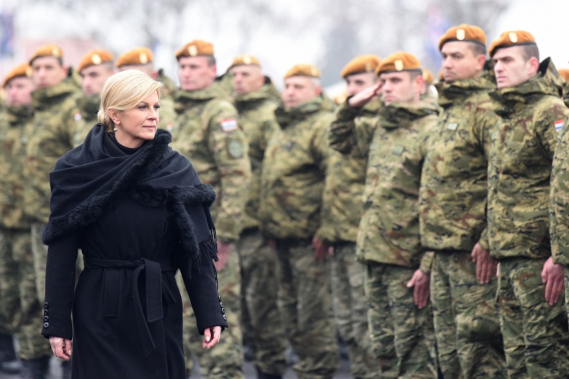 Varaždin: Predsjednica Grabar-Kitarović na svečanosti povratka Puma u grad
