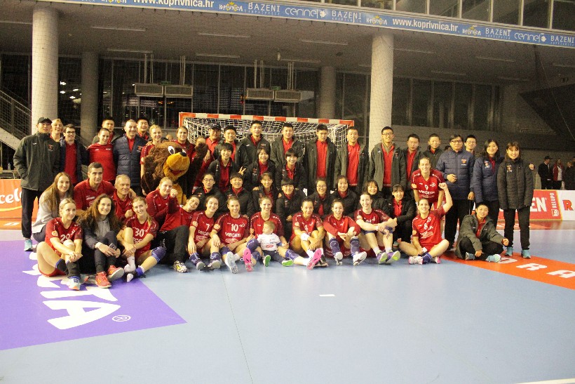 Kineski rukometaši i rukometašice na utakmici Podravka Vegete (9)