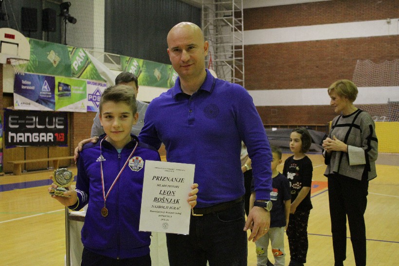 Podjela medalja Pan zimska liga, turnir profesor Branimir Jedvaj (10)