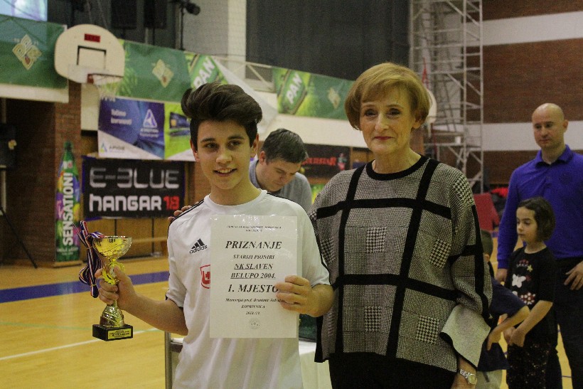 Podjela medalja Pan zimska liga, turnir profesor Branimir Jedvaj (13)