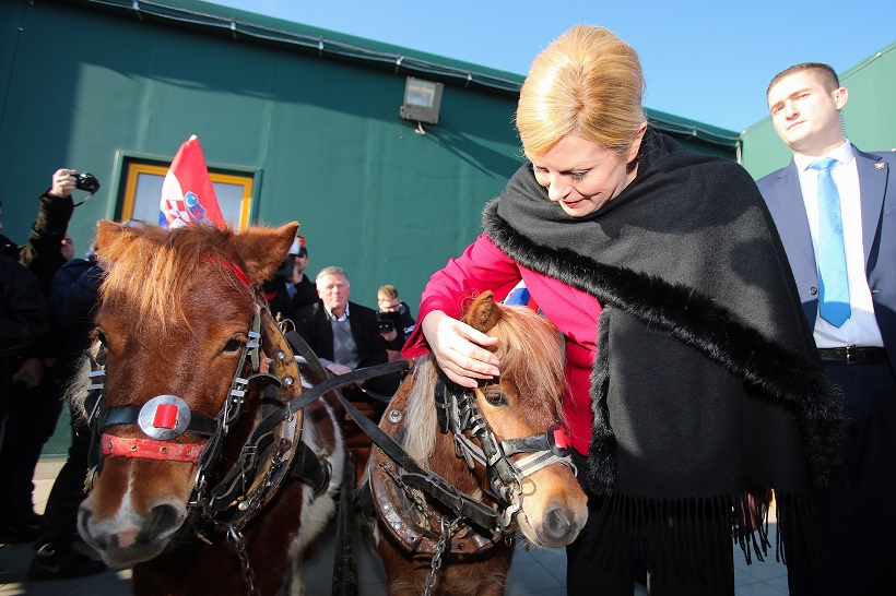 Krapina: Predsjednica RH prisustvovala skupštini Županijske udruge uzgajivača konja