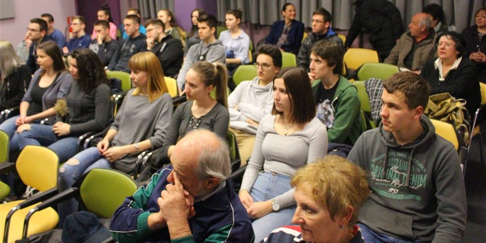 [FOTO/VIDEO] Na “Zelenom utorku” Goran Štefanić Križevčanima održao predavanje “Fritz Haber – kemija života i kemija smrti”