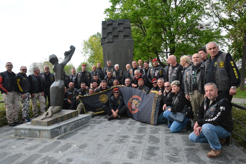 Clanovi moto-kluba 4. gardijska brigada iz Splita