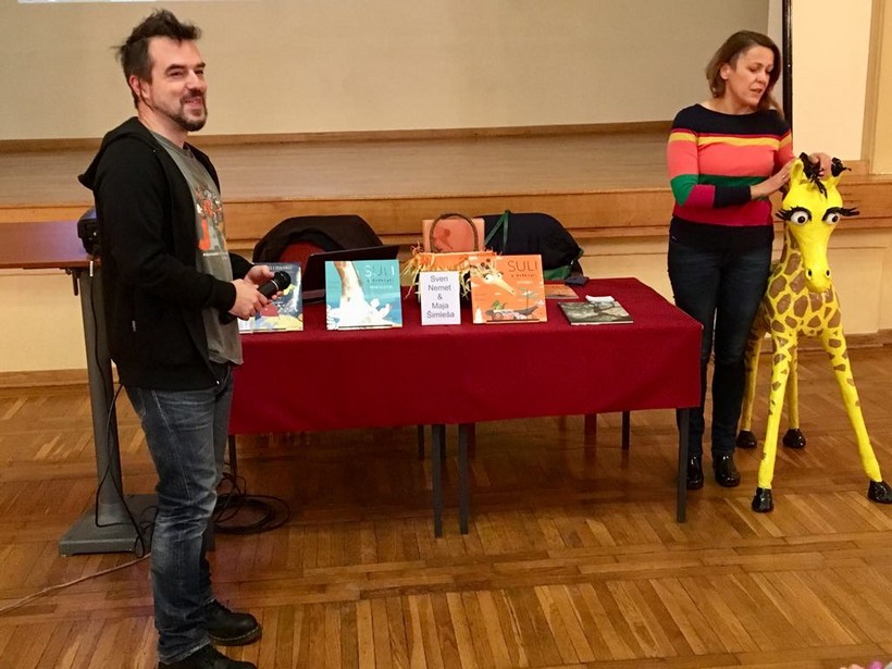 Sven Nemet i Maja Šimleša predstavili duhovit i razigrane priče za djecu